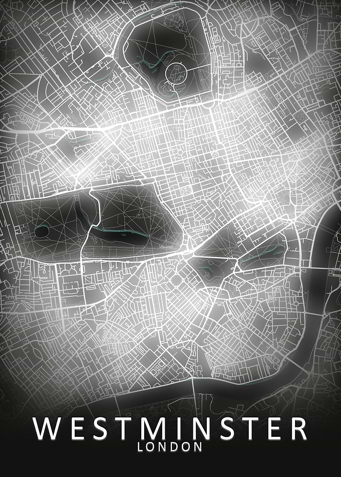 Westminster LED Glow Map