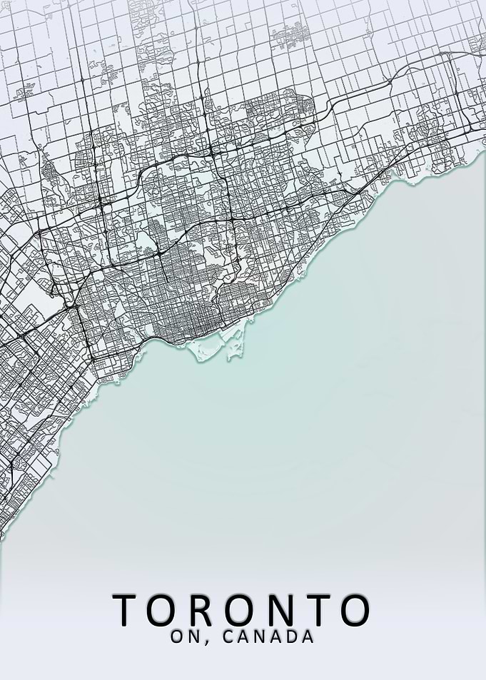 Toronto White City Map
