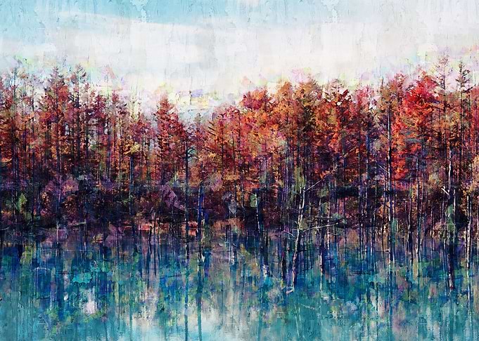 Beauty autumn landscape