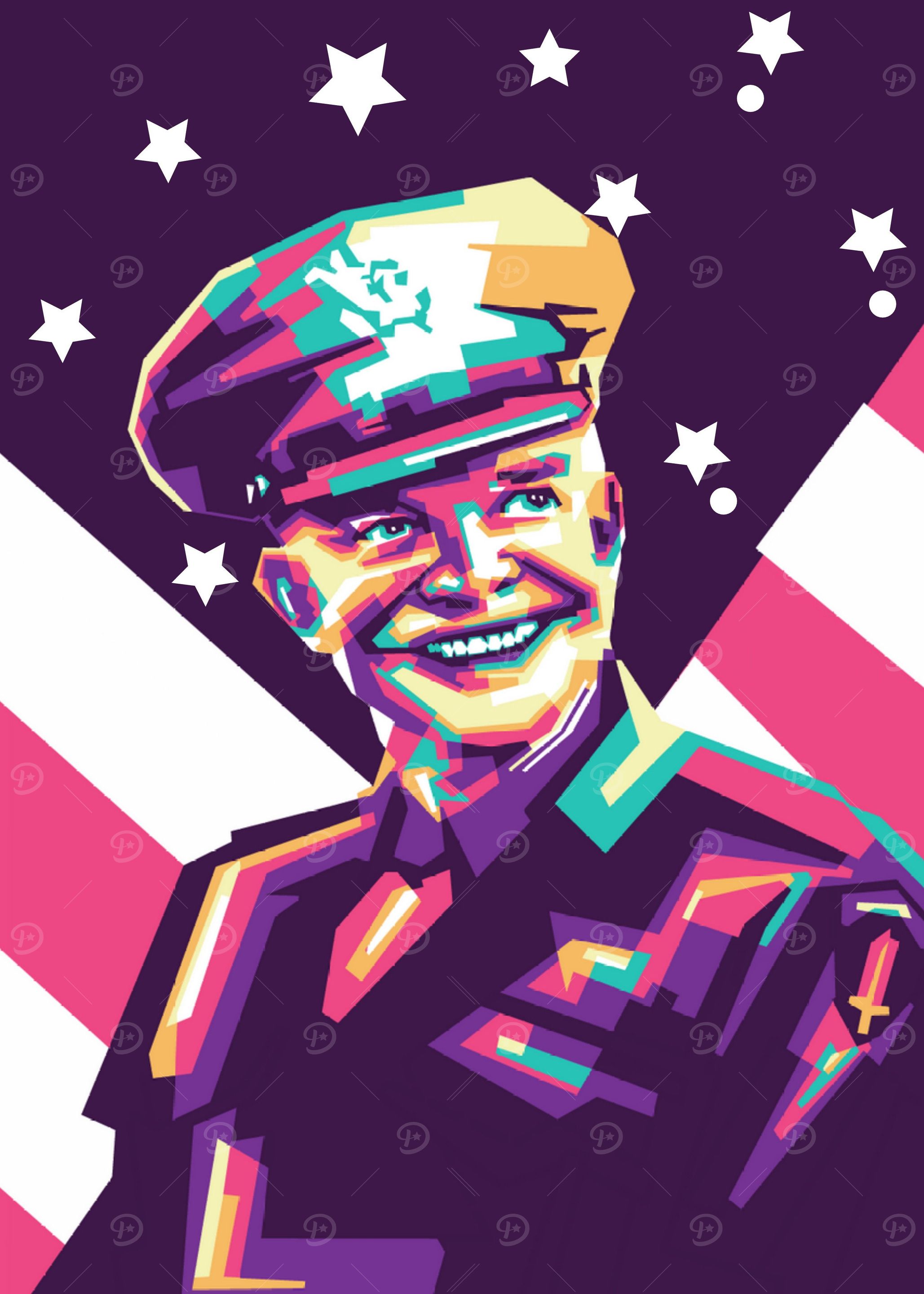D. Eisenhower president