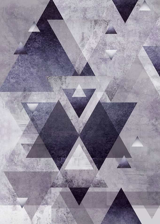 Purple Geometrical