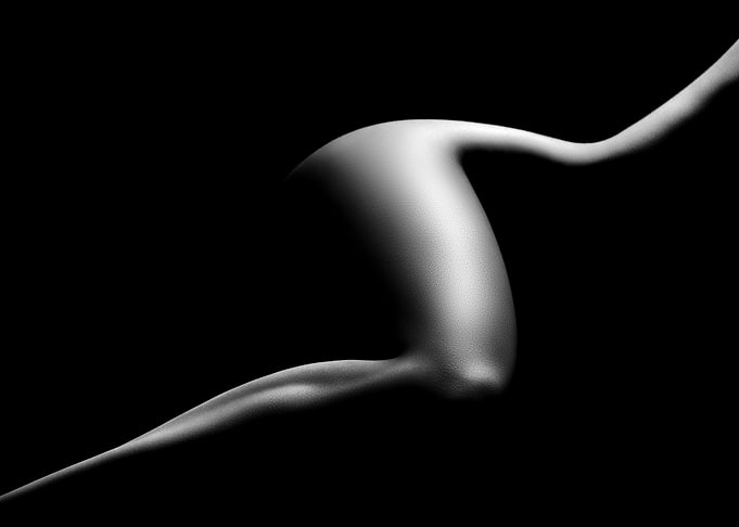 Nude woman bodyscape 9