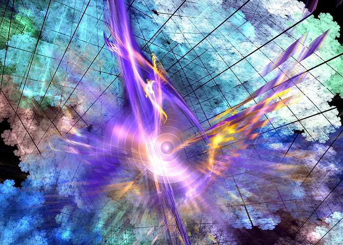 Abstract explosion
