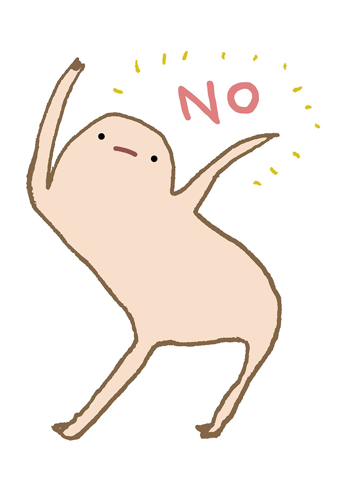 Honest Blob Says No