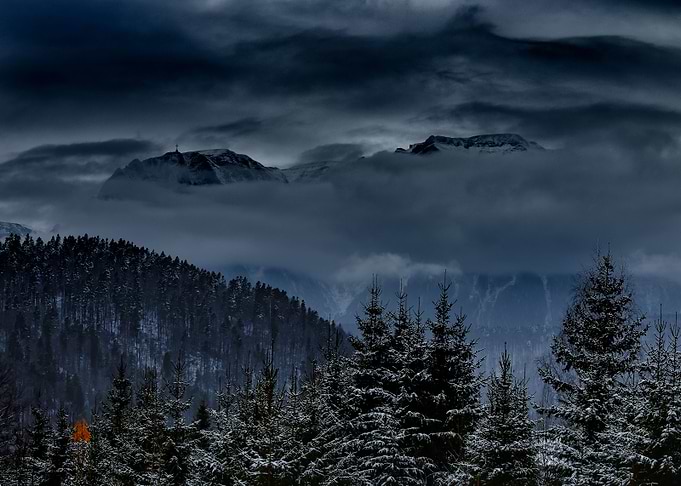 Darker skies