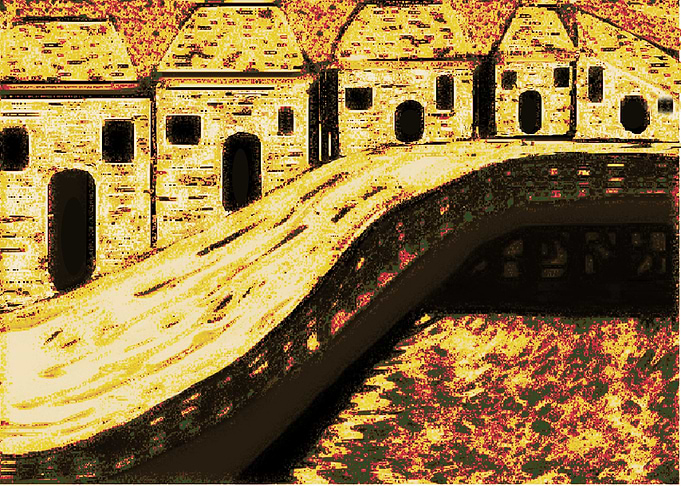 Astonished houses