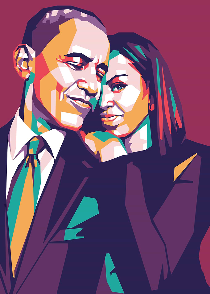 obama and michele obama