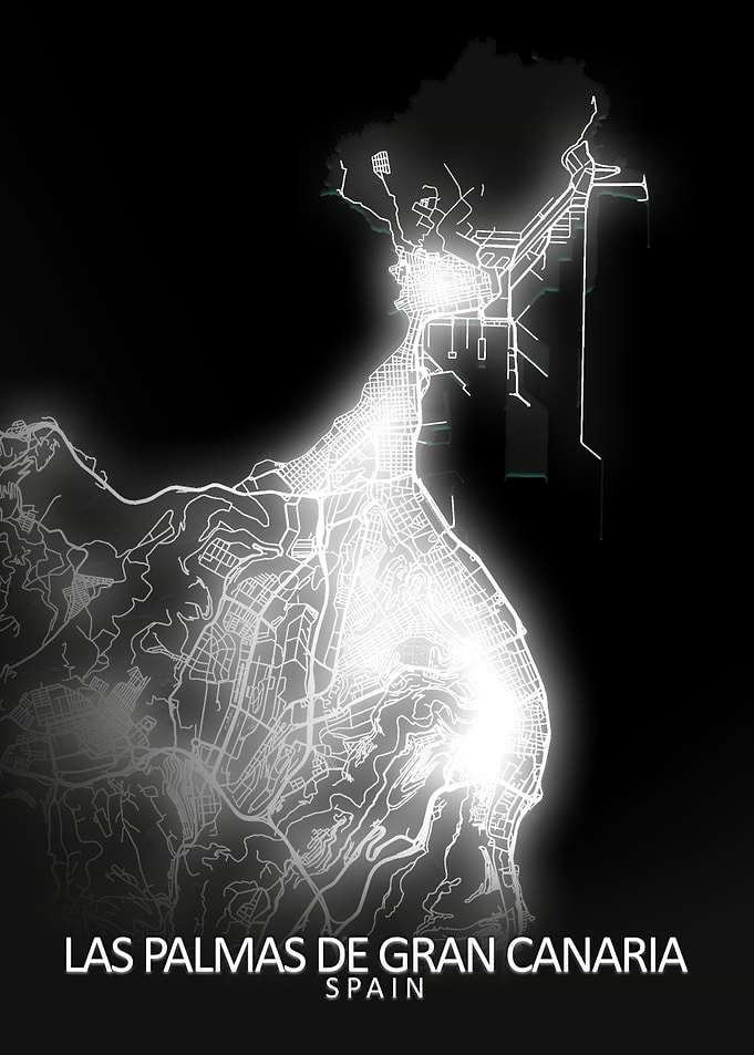 Las Palmas LED Glow City M