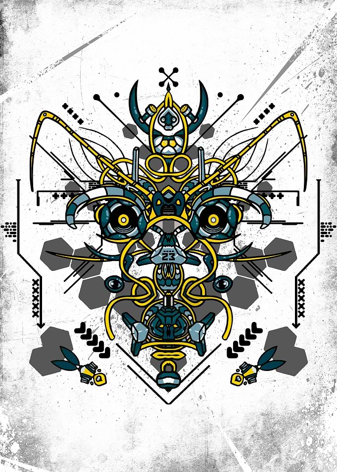 Techno insect