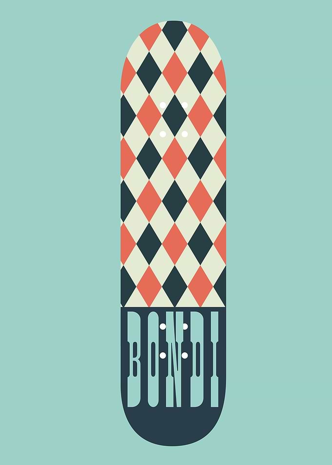 Bondi Skateboard design