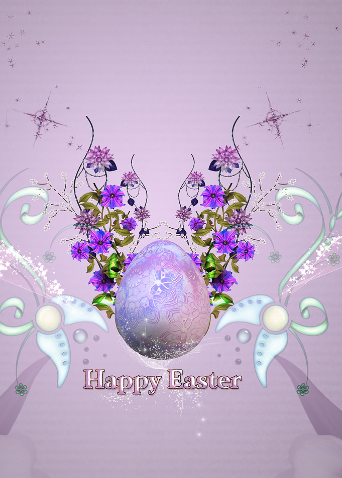 Happy easter easter egg