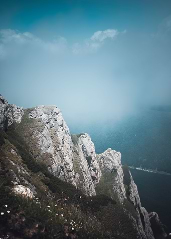 Above the clouds