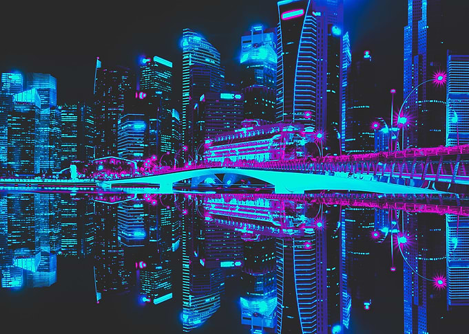 Future Cyberpunk City