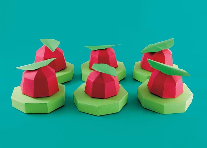 Paper Watermelon Cucumber