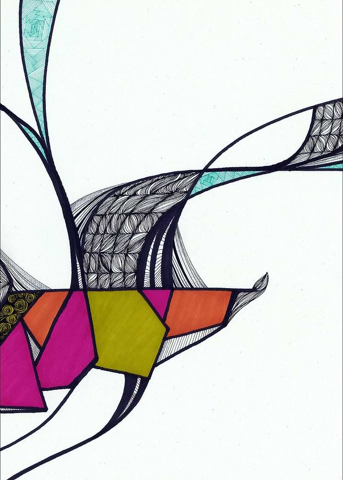 Abstract lines one