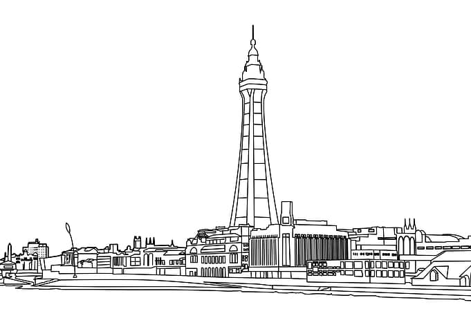 Blackpool Landscape Line