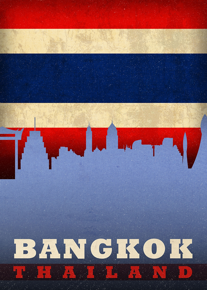Bangkok Thailand Skyline