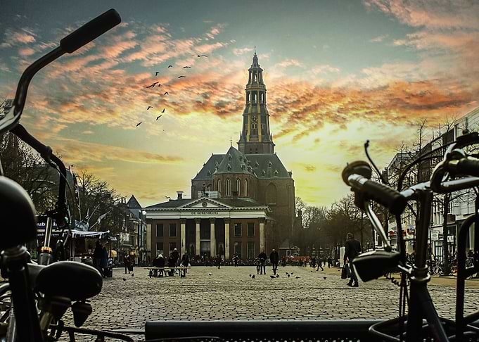 Groningen City of bikes