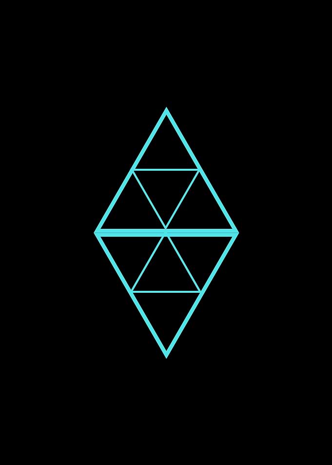 Geometric neon