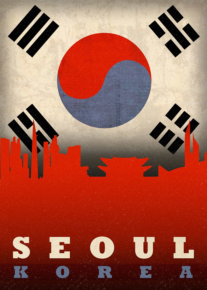 Seoul South Korea Skyline
