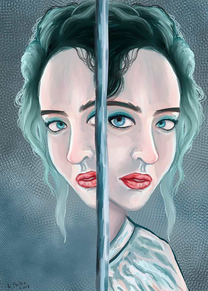 Mirror portrait