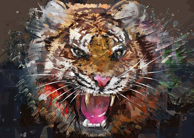Tiger head