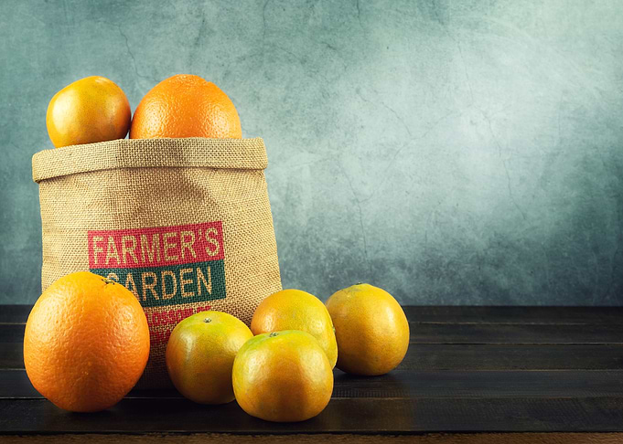 Organic Orange Fruits