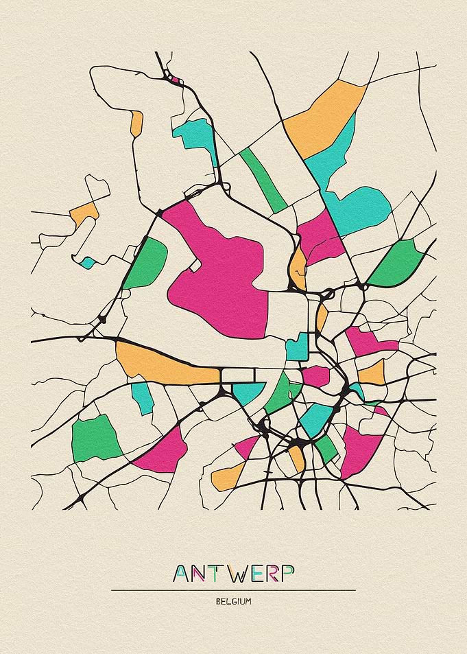 Antwerp Map