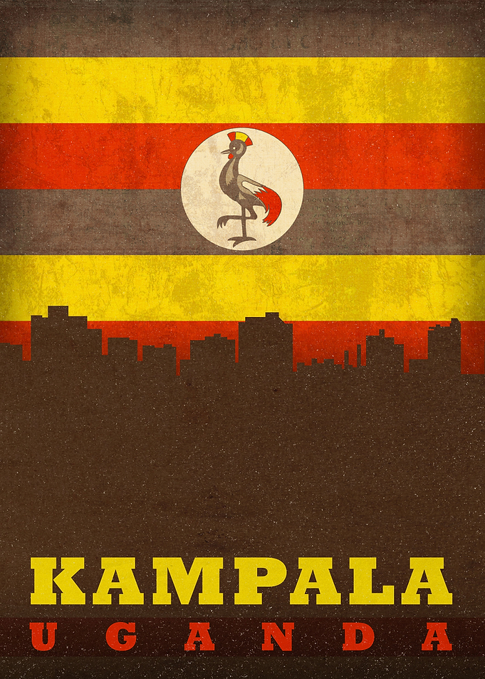 Kampala Uganda Skyline