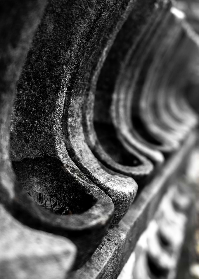 Stone lines and curves