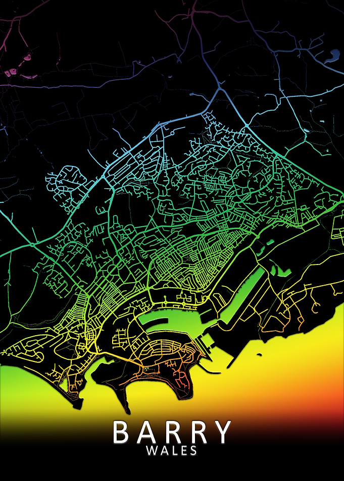 Barry Rainbow City Map