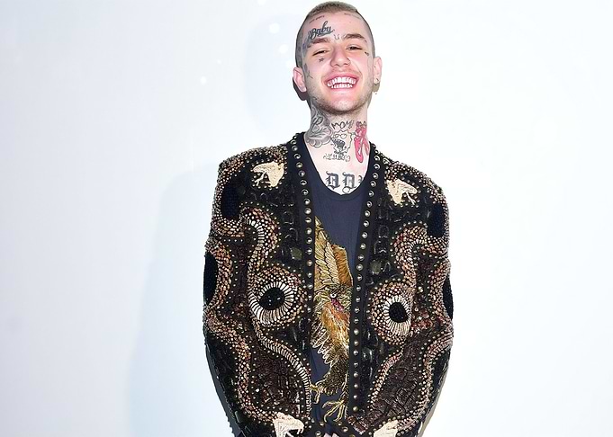 Lil Peep smiling