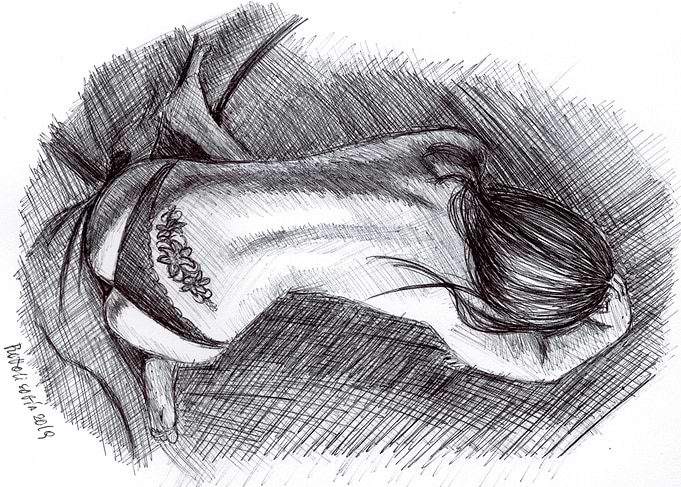 Mujer cuerpo femenino