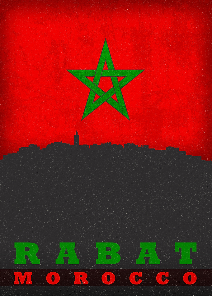Rabat Morocco City Skyline