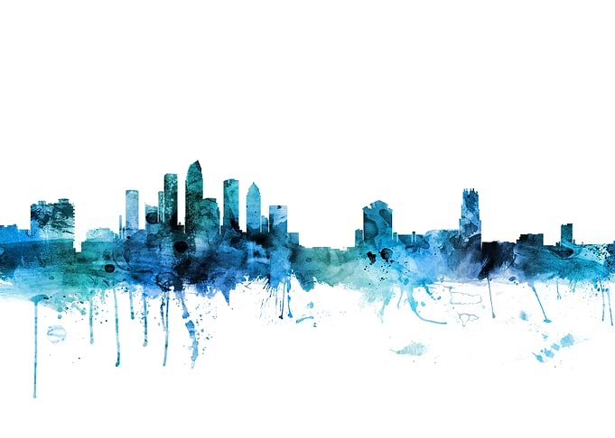 Tampa Florida Skyline