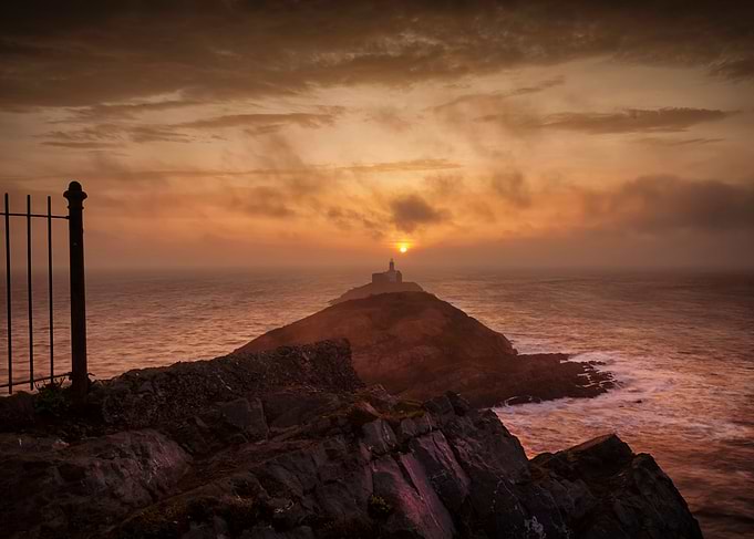 Sunrise at Mumbles