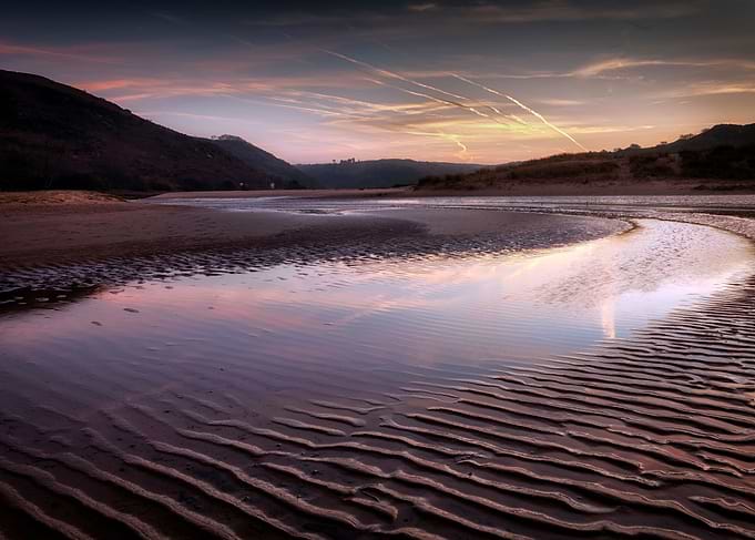 The river at Three Cliffs