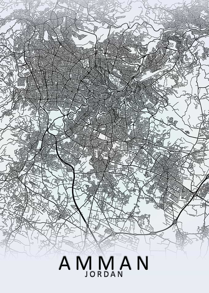 Amman White City Map