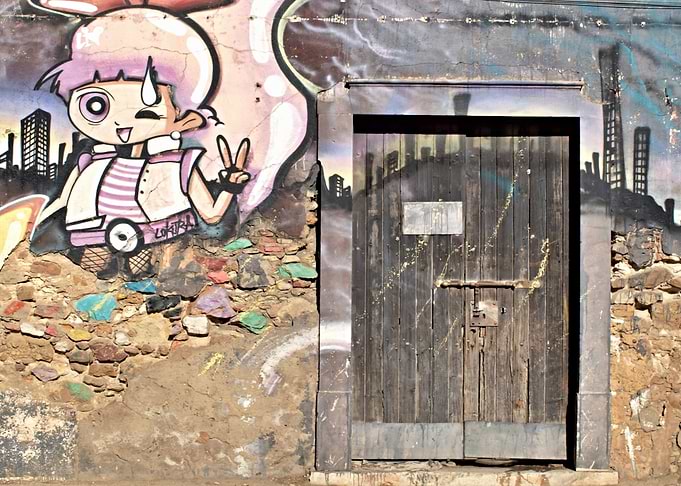 Funny Wall Grafitti