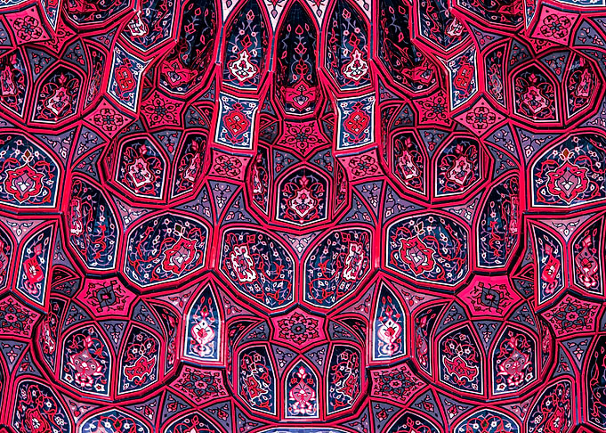 pink tile pattern