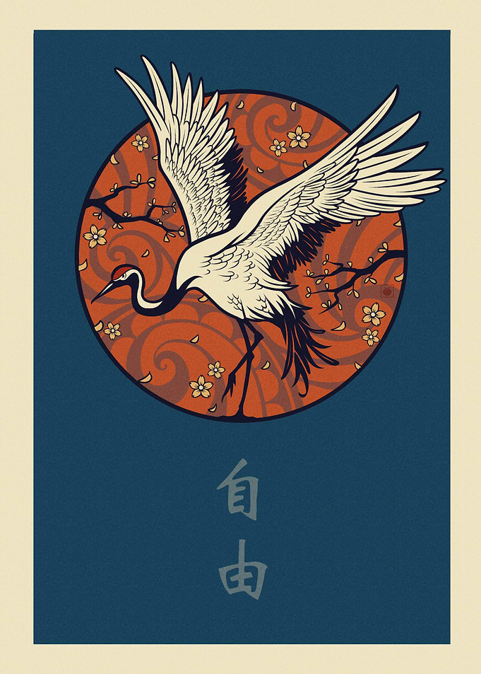 White Crane