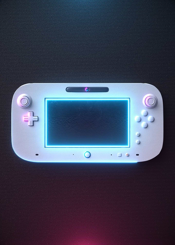 3D N WIIU controller