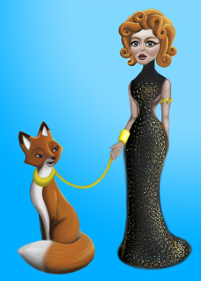Sandy and her Vixen