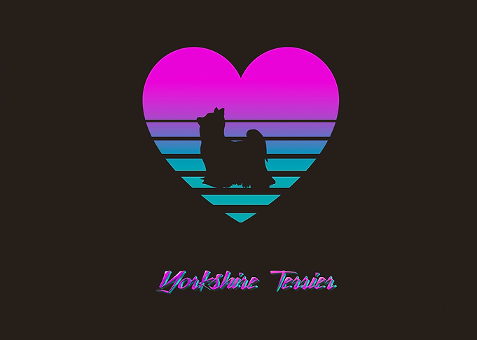 YorkshireTerrier Vaporwave