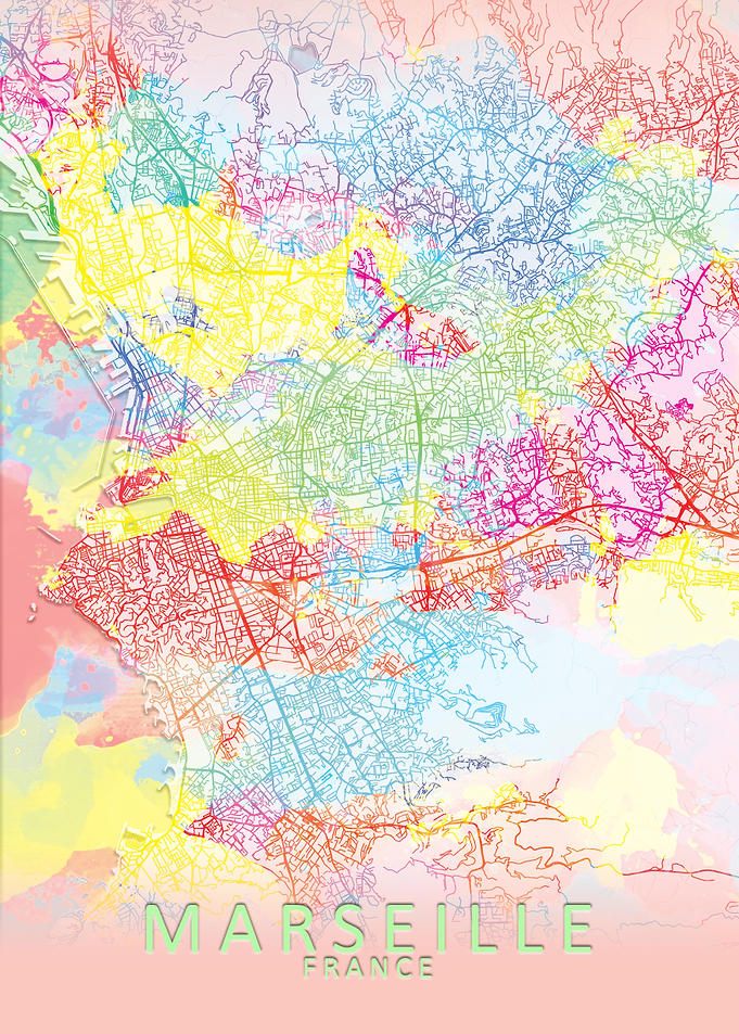 Marseille Splash City Map