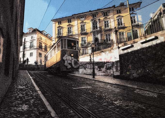 Bright city