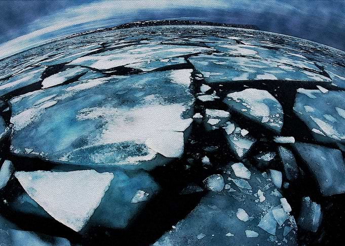 Scattered Ice