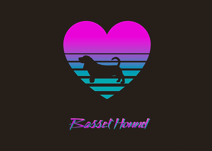 Bassethound Vaporwave