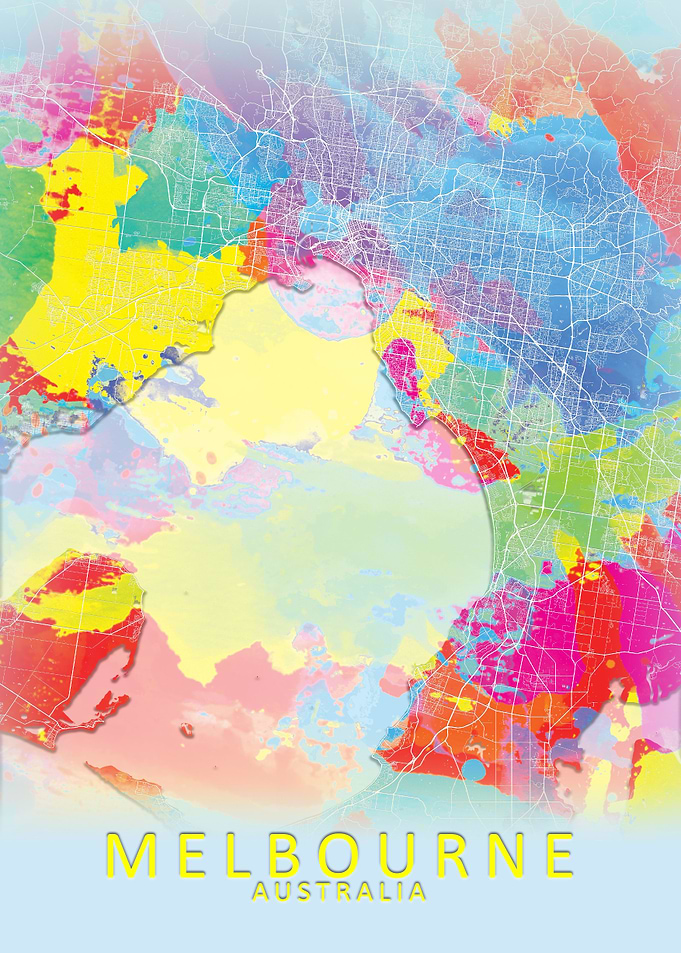 Melbourne Splash City Map