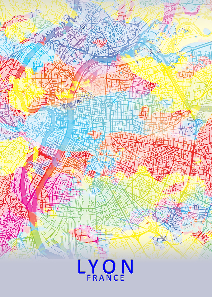 Lyon Splash City Map